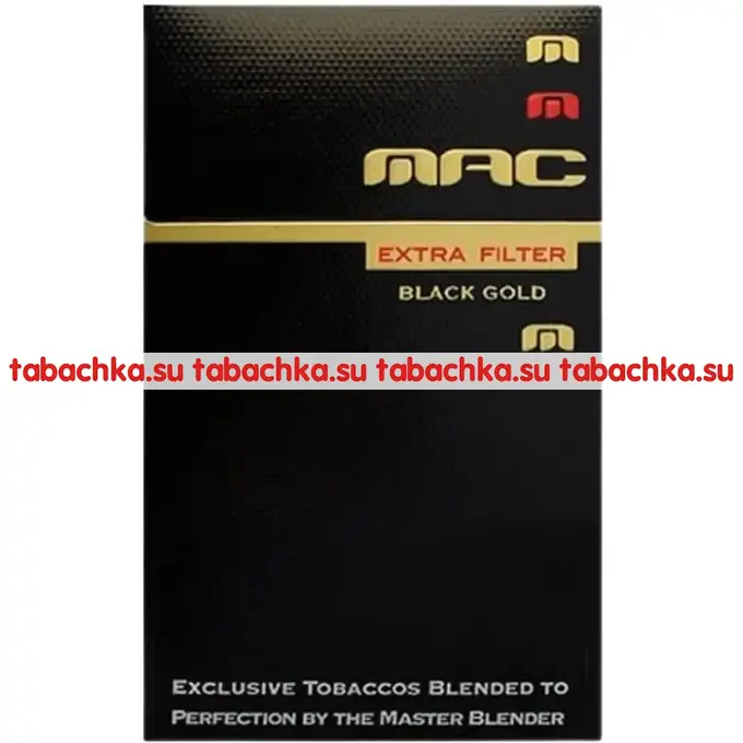 Сигареты MAC Black Gold King Size Сигареты MAC Black Gold King Size